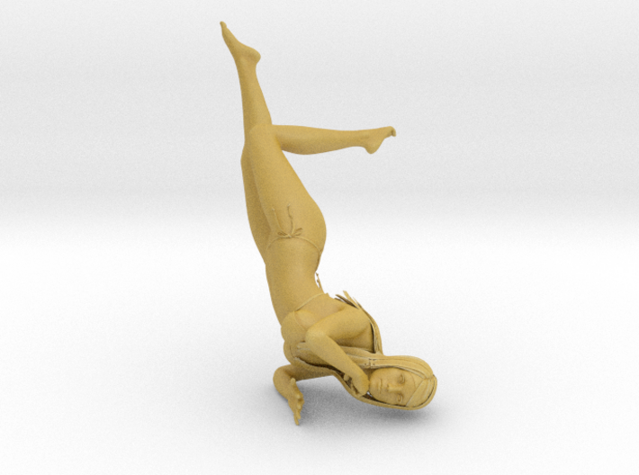 Female Laying Down 3d printed