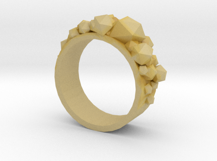 Shard Ring 3d printed