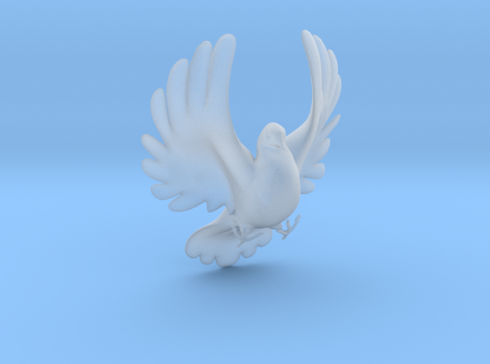 Bird No 4 (Doves) 3d printed