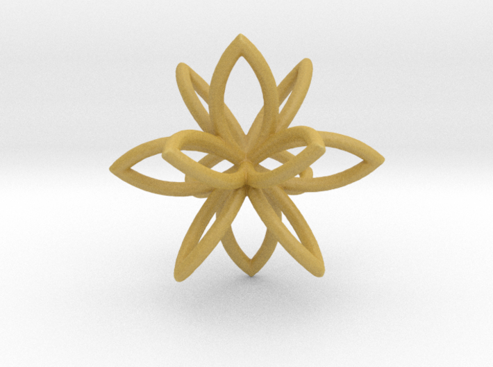 3D Flower 3d printed