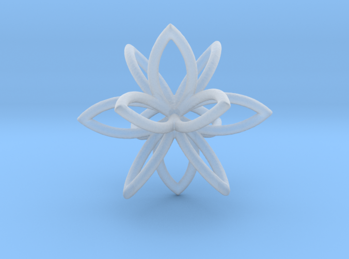 3D Flower 3d printed