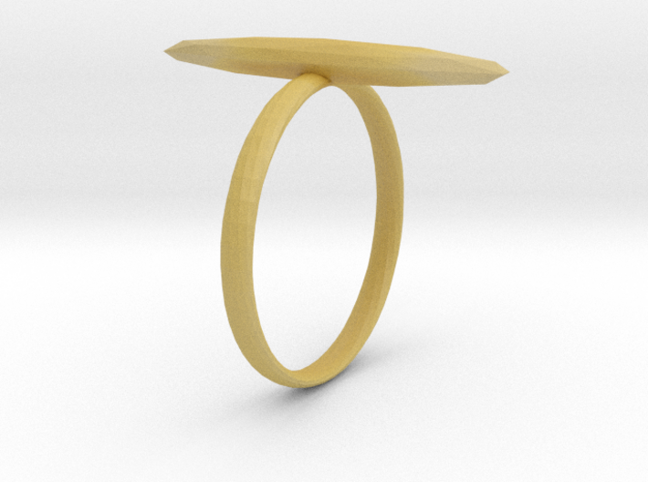Statement Ring US Size 8 UK Size Q 3d printed