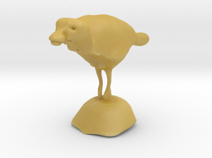Duck Swiming With Stand 3d printed 