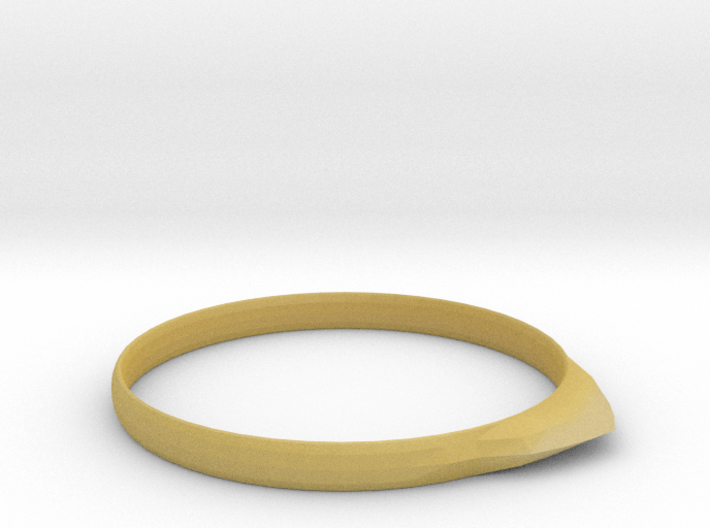 Edge Ring US Size 6 UK Size M 3d printed