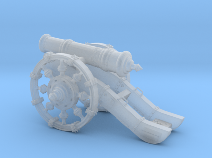 Cannon Detailed 3d printed