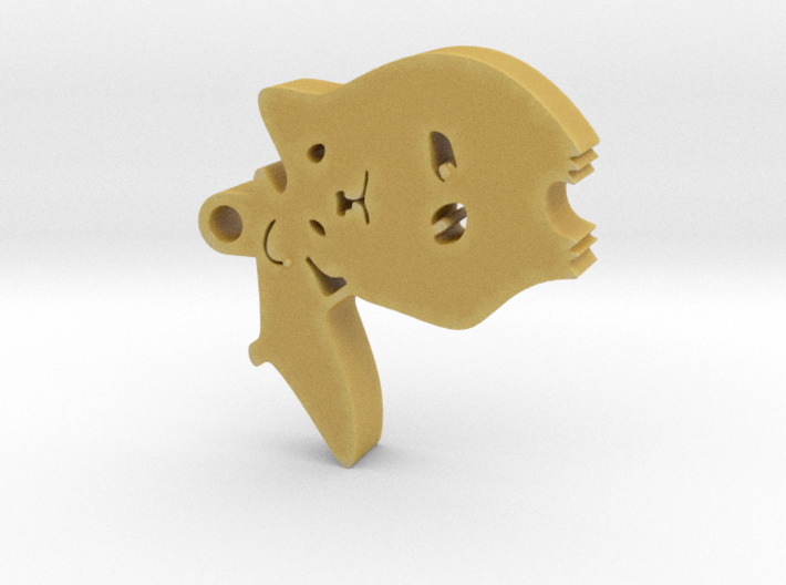 Hamster with Umbrella 3d printed