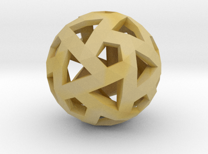 Triango Mesh Sphere 3d printed