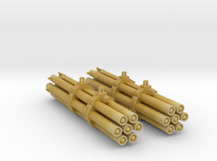 M158 Pair Rocket Pods 1/48 Scale (Loaded) 3d printed 