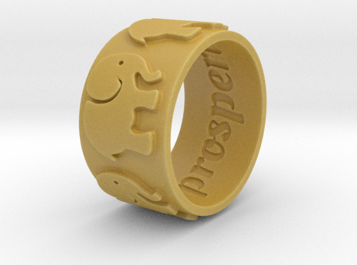 Prosperity Ring Size 7 3d printed