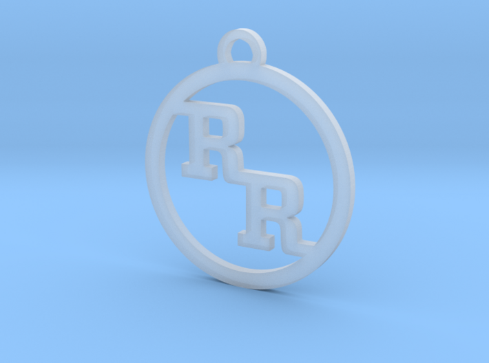 RootsRated Keychain 3d printed