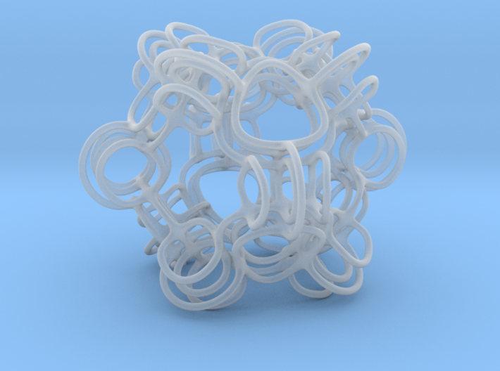Skeletal Loops #2 3d printed