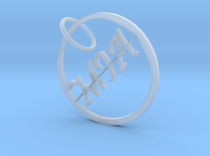 Mia Name Pendant 3d printed