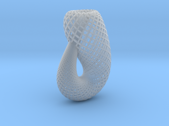 Klein bottle, classic 3d printed