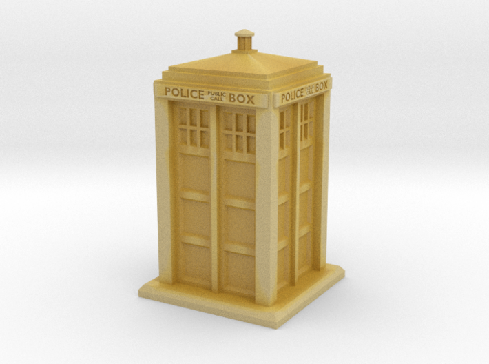 28mm/32mm scale Police Box 3d printed