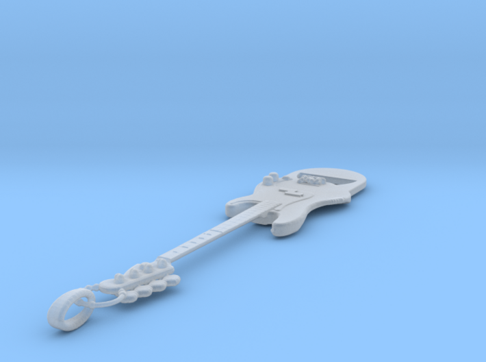 Fender Precision Bass Necklace Beer Opener 3d printed