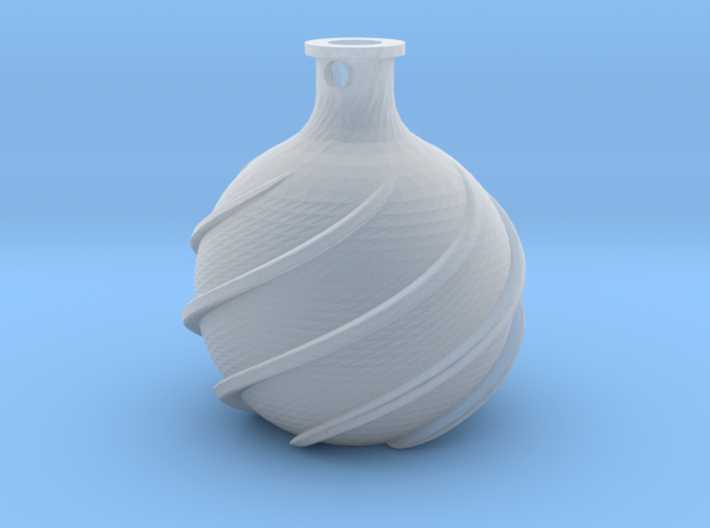 Love Bottle Pendant (Healh Potion) 3d printed