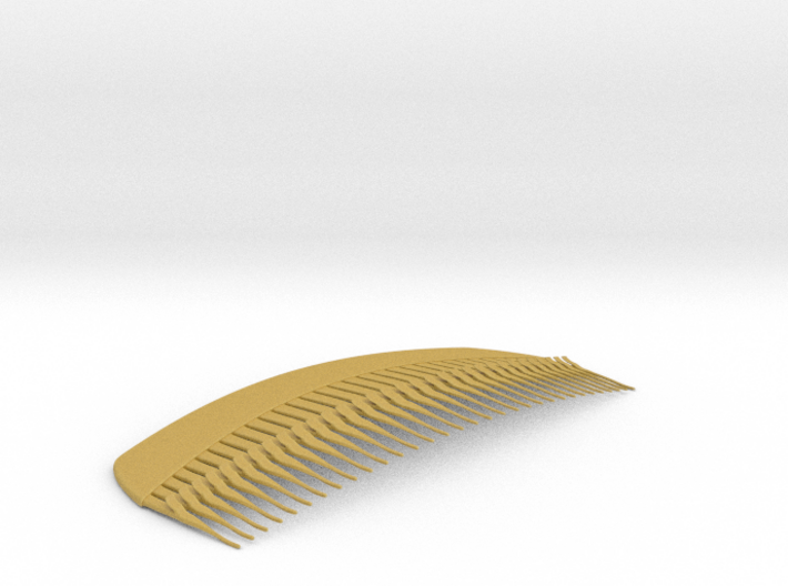 French Comb 3d printed