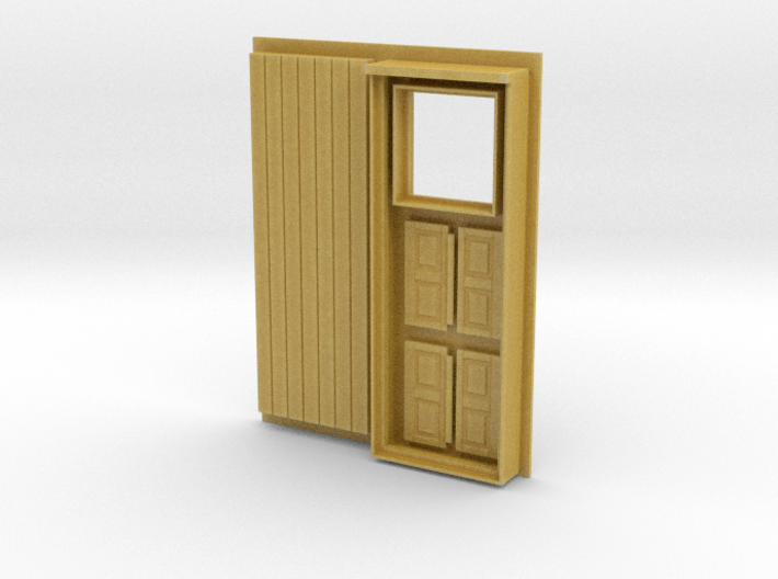 SIGUENZA STREET DOOR AND SMALL WINDOWS PARTS FOR P 3d printed 