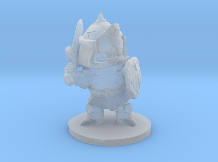 warrior´chibi 3d printed