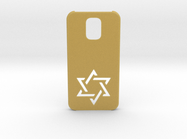 Samsung Galaxy S5 Case: Israëli Star 3d printed