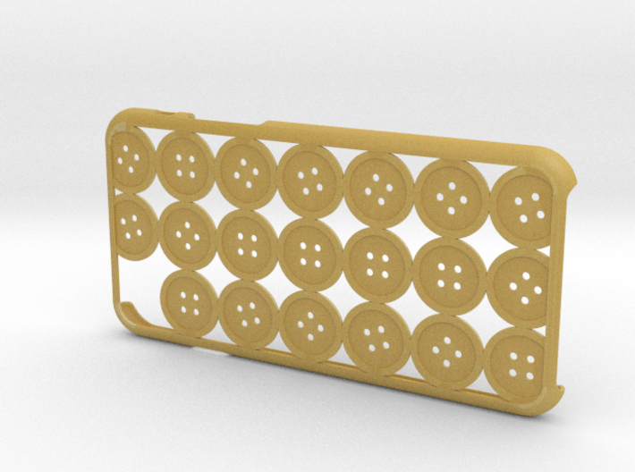 Button iPhone6 case for 4.7inch 3d printed