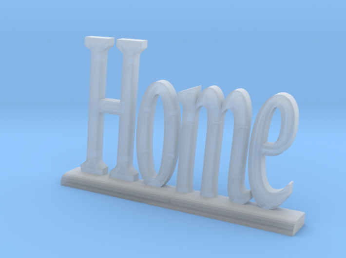 Letters 'Home' - 7.5cm / 3.00&quot; 3d printed
