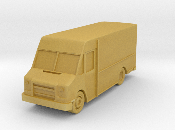 Delivery Truck At N Scale 3d printed