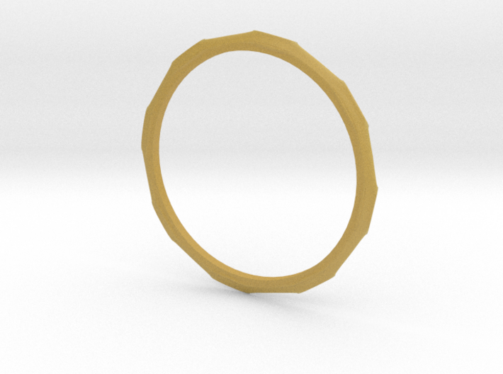 Ring 'Industrial' - 16.5cm / 0.65&quot; - Size 6 3d printed