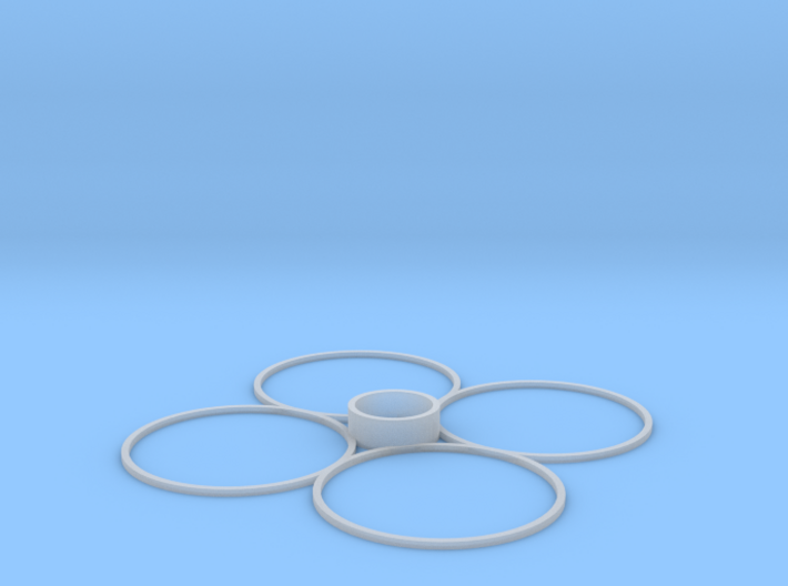 Cheerson CX-10 Quadcopter Prop Guards 3d printed