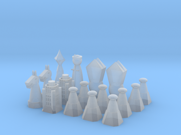 Chess Set 1/2 3d printed