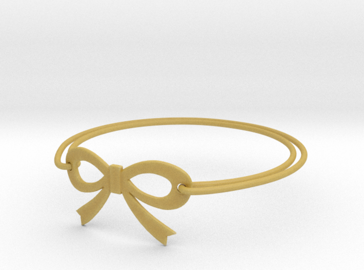 Bow Bracelet 3d printed