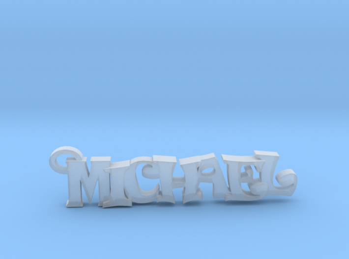 Michael Keychain (Pendant) 3d printed
