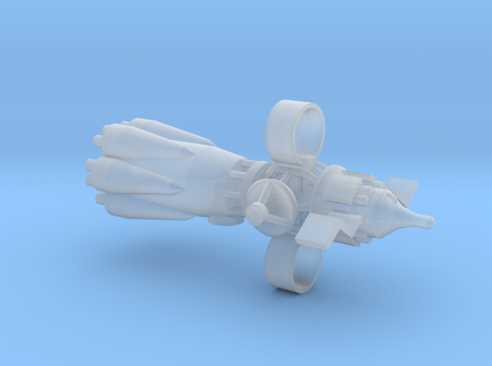 Spaceship (Type 04) - High Frontier 3d printed