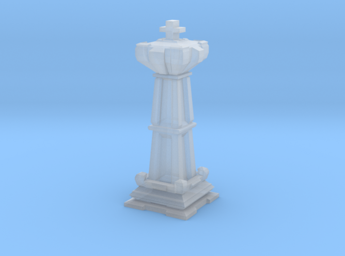 King - Mini Chess Piece 3d printed