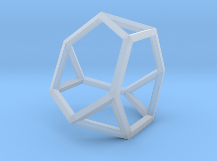 Truncated Tetrahedron(Leonardo-style model) 3d printed