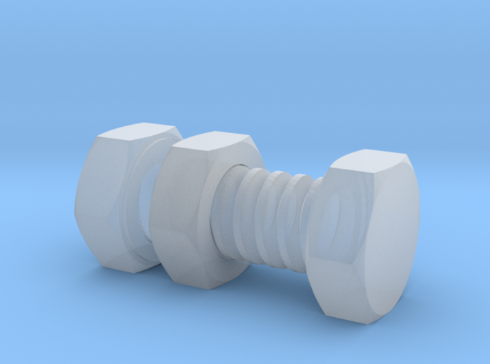 Impossible Nut And Bolt 3d printed