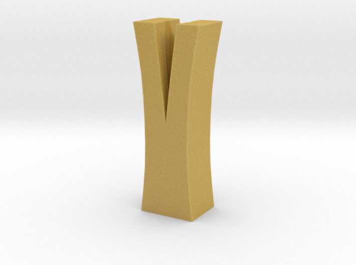 Split Log Vase 3d printed