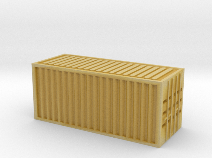 1/450 Container 20ftx1 3d printed 