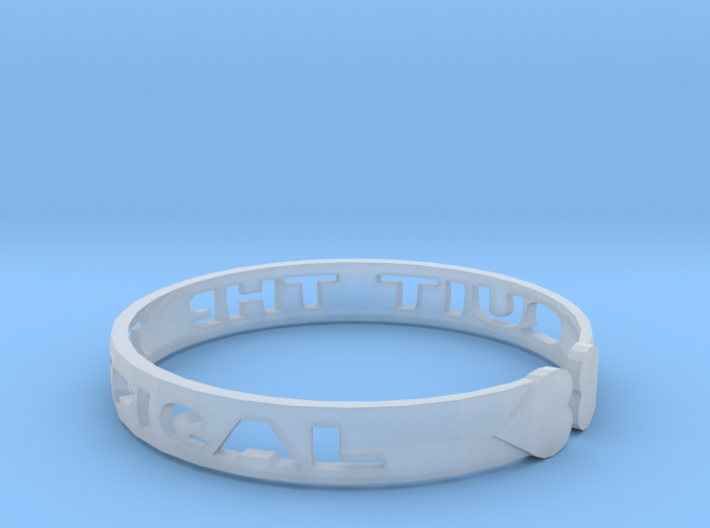 “Quit the Typical” Bracelet 3d printed