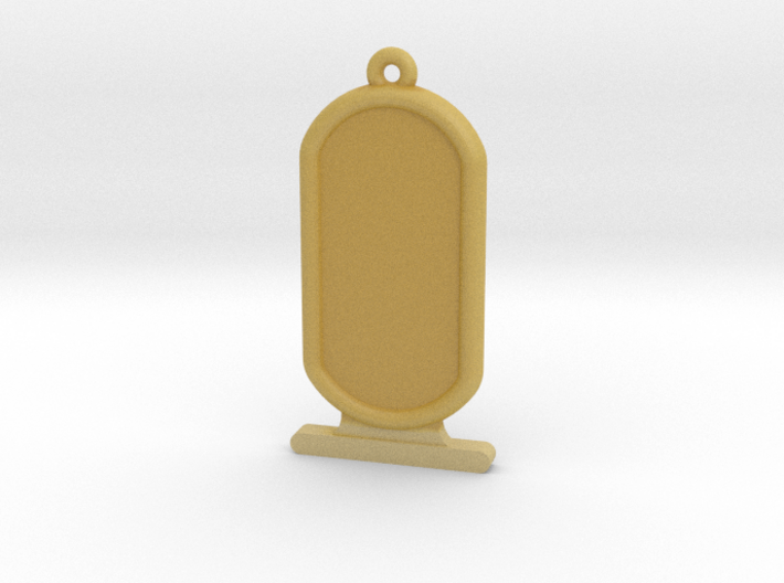 Customizable Ancient Egyptian Cartrouche 3d printed