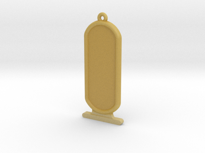 ExtraLong Customizable Ancient Egyptian Cartrouche 3d printed