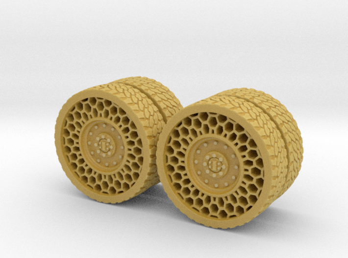 Airless Tires 1:35 - pattern 2 3d printed