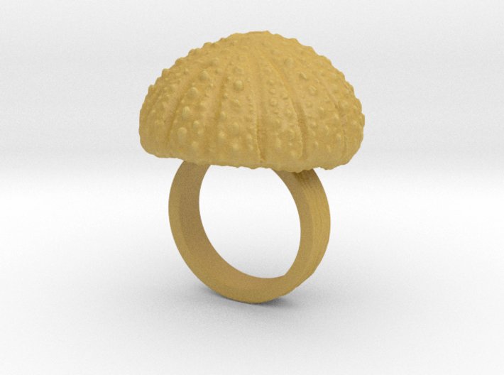 Urchin Statement Ring - US-Size 5 (15.7 mm) 3d printed