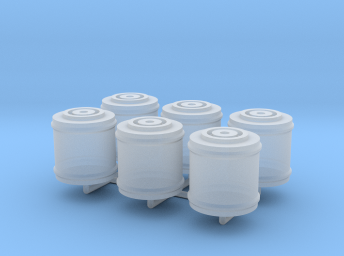 Space 1999 Canisters for Dinky Pallet Pod (6x on s 3d printed
