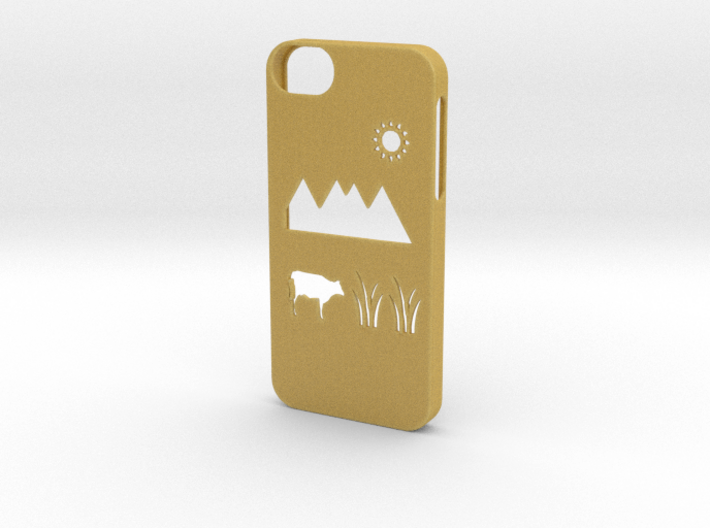 Iphone 5/5s meadow case 3d printed