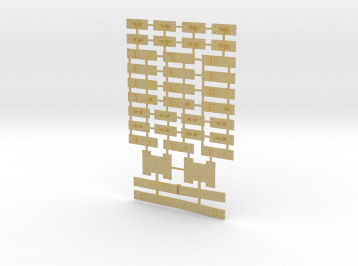 Switch Plate Array O Scale 3d printed