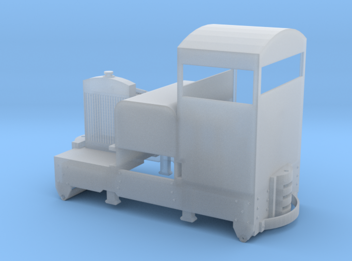 009 Gauge Cabbed Simplex Diesel 3d printed