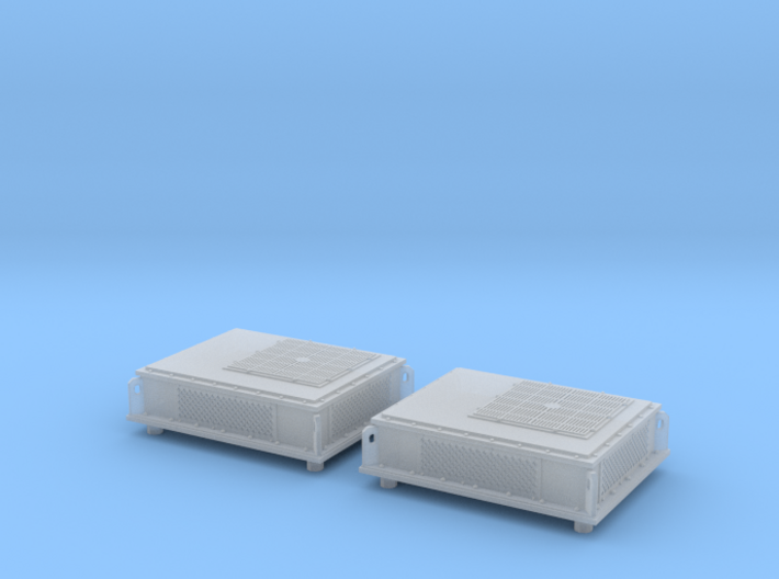 Rooftop-Mounted Air Conditioner Units 3d printed