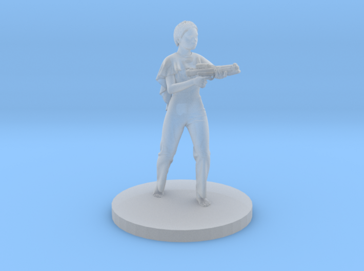 Irene with Blaster 3d printed