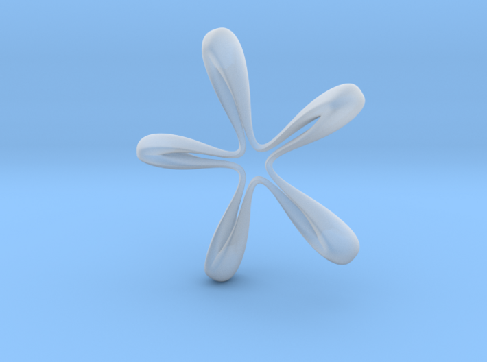 Star In A Star Snow Flake Smooth 3d printed